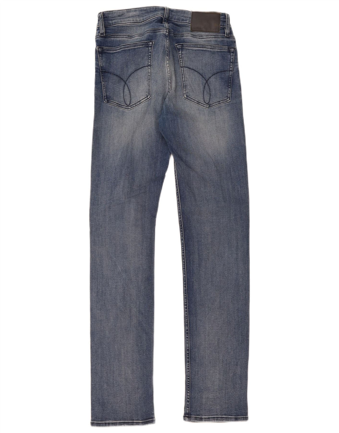 Jeans slim da donna Calvin Klein W29 L32 cotone blu