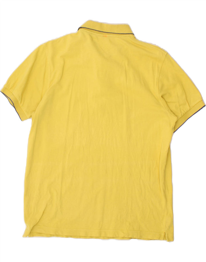 SUN68 Mens Polo Shirt Medium Yellow Cotton Vintage Sun68 and Second-Hand Sun68 from Messina Hembry 