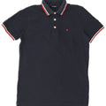 Polo da uomo Jack & Jones in cotone blu navy medio