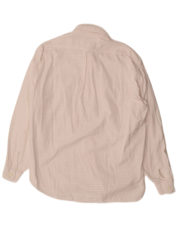 Camicia da uomo POP 84 piccola in cotone a righe bianche
