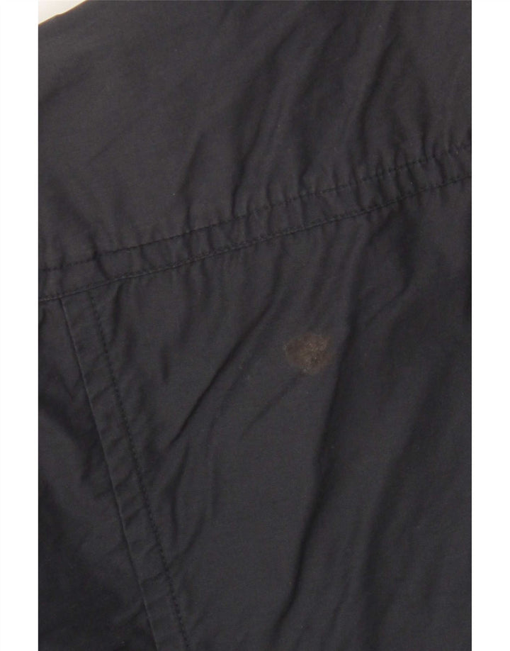 Giubbotto bomber da donna Playlife UK 16 grande cotone blu navy