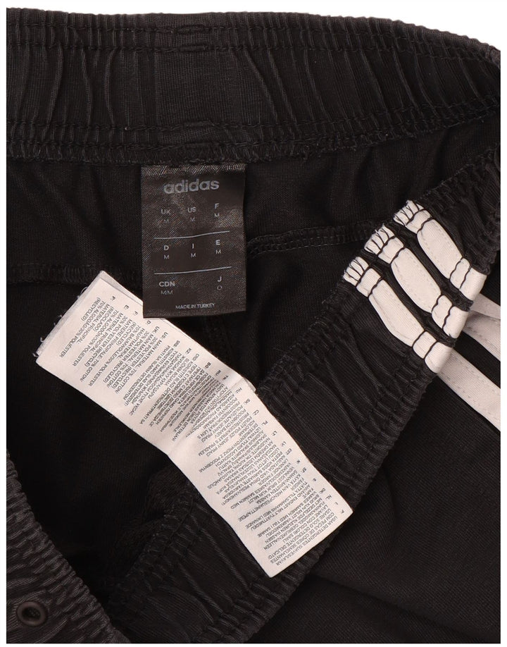 Pantaloncini sportivi Adidas da uomo medio cotone nero