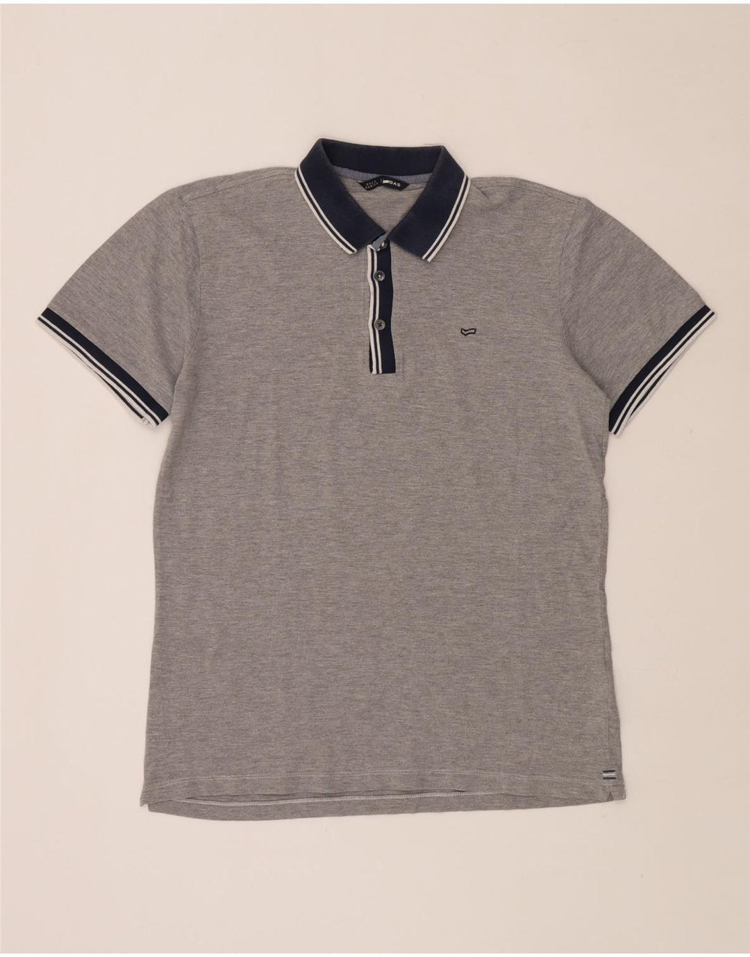 Polo da uomo GAS grigio medio