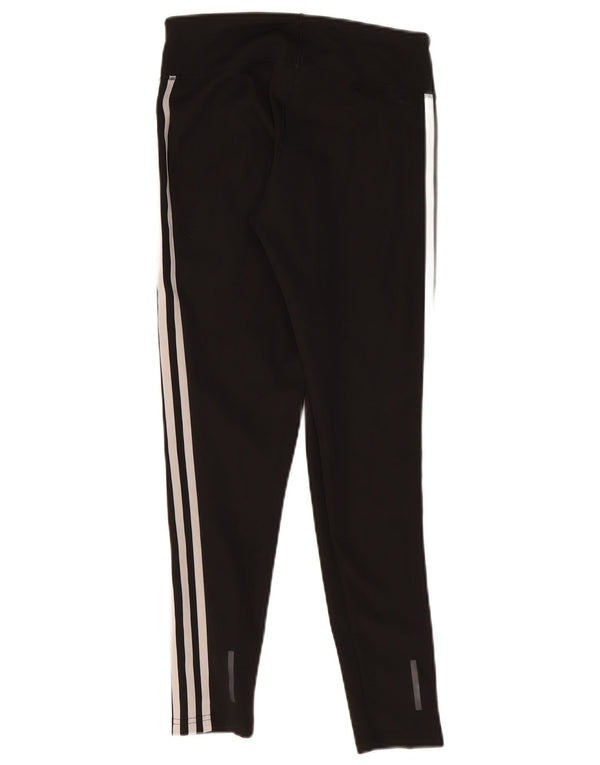 Leggings Adidas Climalite da donna UK 8/10 Piccolo poliestere nero