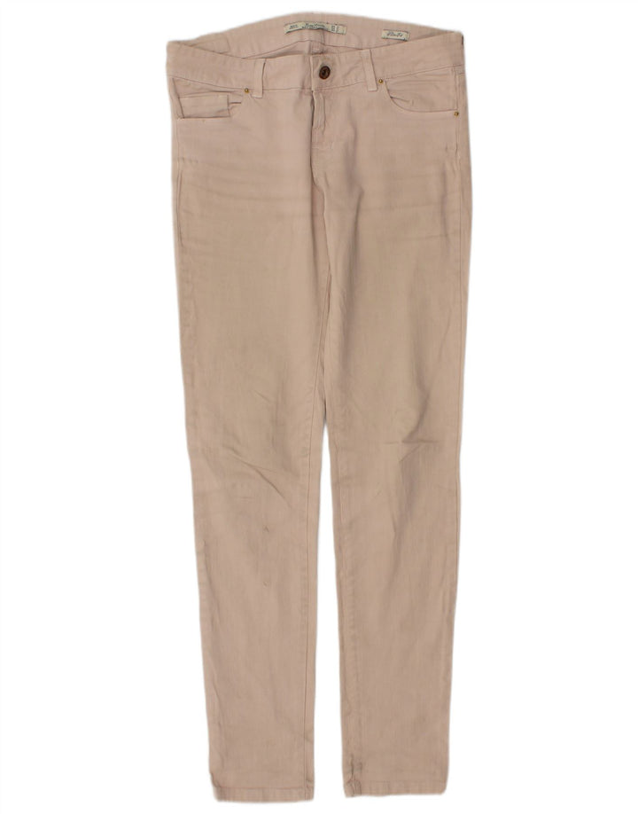 Jeans slim da donna Zara EU 36 XS W26 L31 Beige