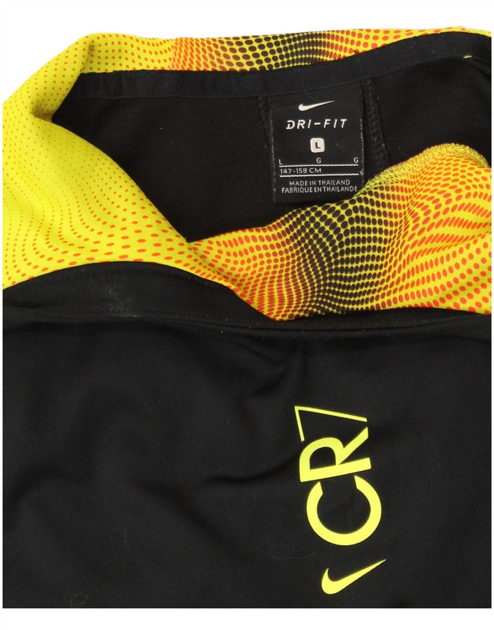 Maglia con cappuccio Nike Cristiano Ronaldo da ragazzo, 12-13 anni, grande, nera, sportiva