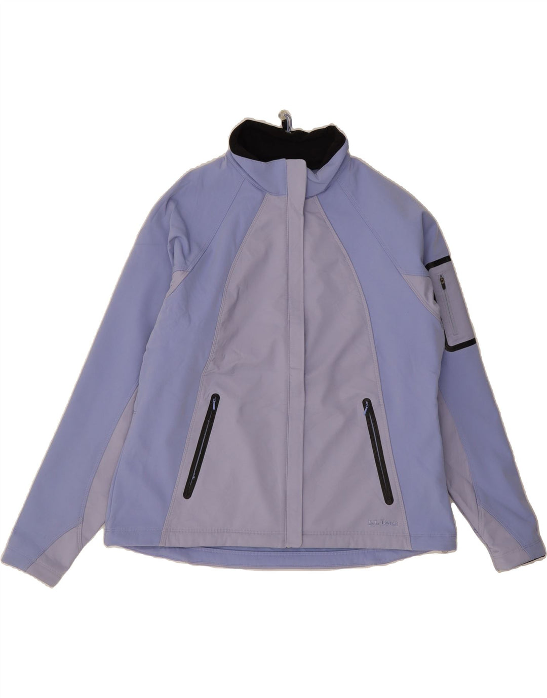 L.L.BEAN Womens Rain Jacket UK 18 XL Purple Colourblock Polyester Vintage L.L.Bean and Second-Hand L.L.Bean from Messina Hembry 