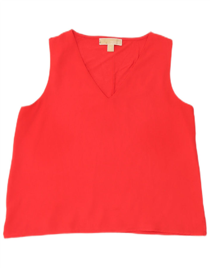 Canotta da donna Michael Kors UK 14 rosso medio