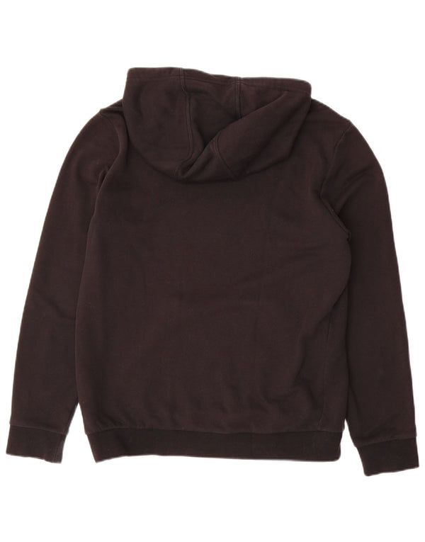 Felpa con cappuccio grafica ADIDAS per ragazzi 13-14 anni in cotone nero