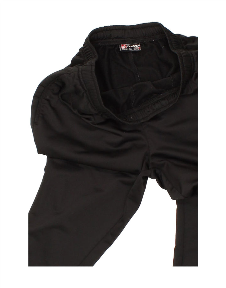 LOTTO Mens Tracksuit Trousers Joggers Medium Black Vintage Lotto and Second-Hand Lotto from Messina Hembry 