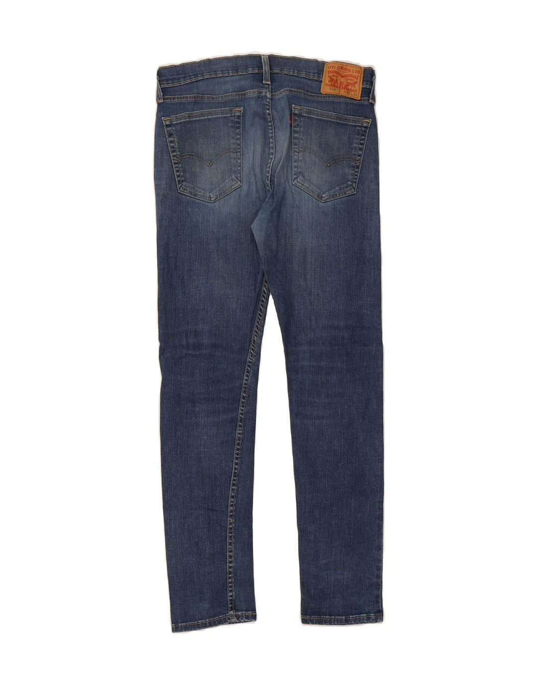 LEVI'S Mens 510 Slim Jeans W32 L32 Blue Cotton Vintage Levi's and Second-Hand Levi's from Messina Hembry 