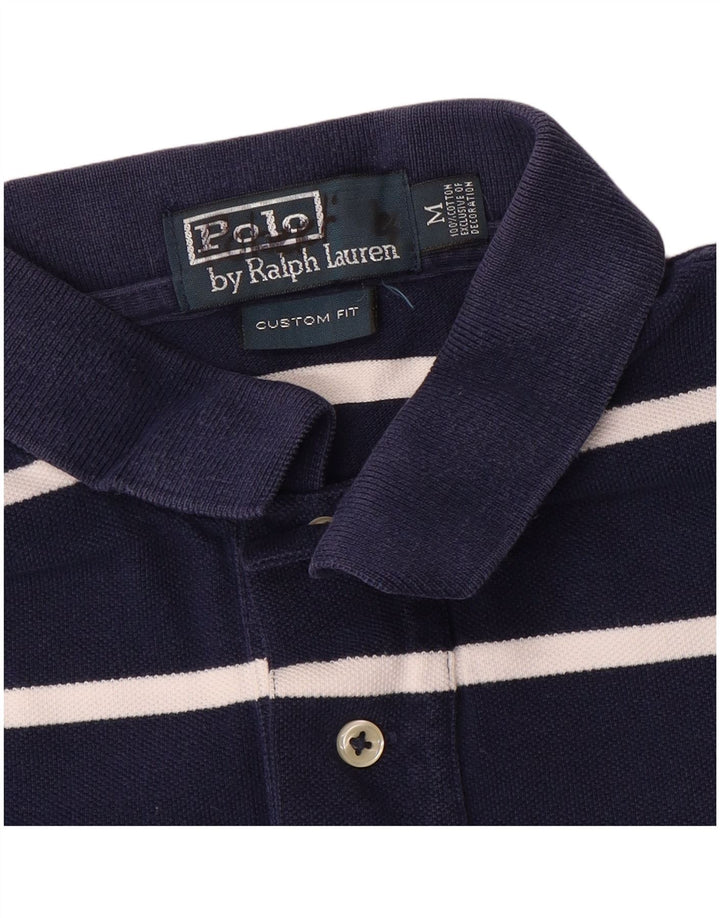 Polo Ralph Lauren da uomo su misura Polo a righe blu navy medie