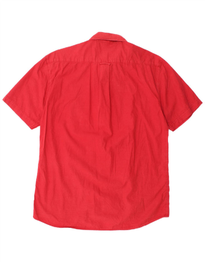 Camicia a maniche corte da uomo NORTH SAILS XL Rossa