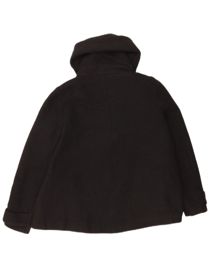 Giubbotto bomber con cappuccio da donna Zara UK 14 poliestere nero medio