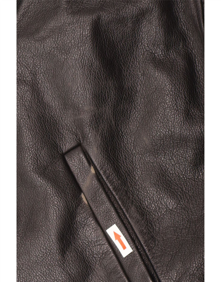 Giacca in pelle da uomo Oakland UK 38 pelle nera media