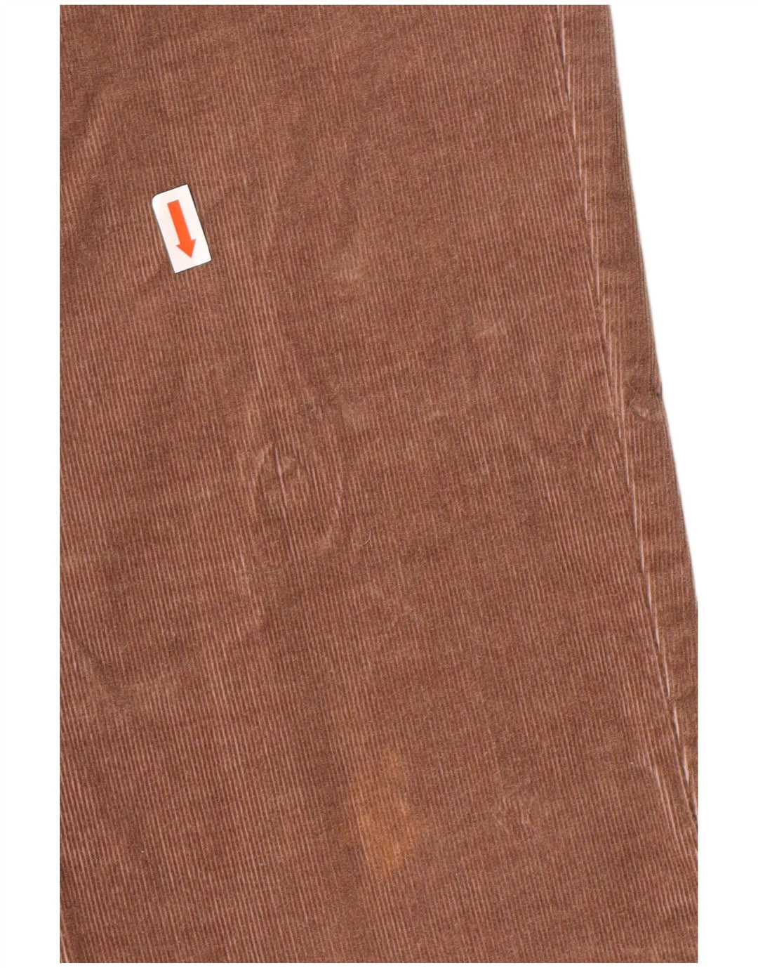 Pantaloni da donna in velluto a coste slim fit Benetton W32 L32 Marrone