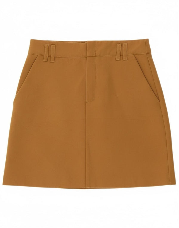 Minigonna Zara da donna piccola W26 Beige