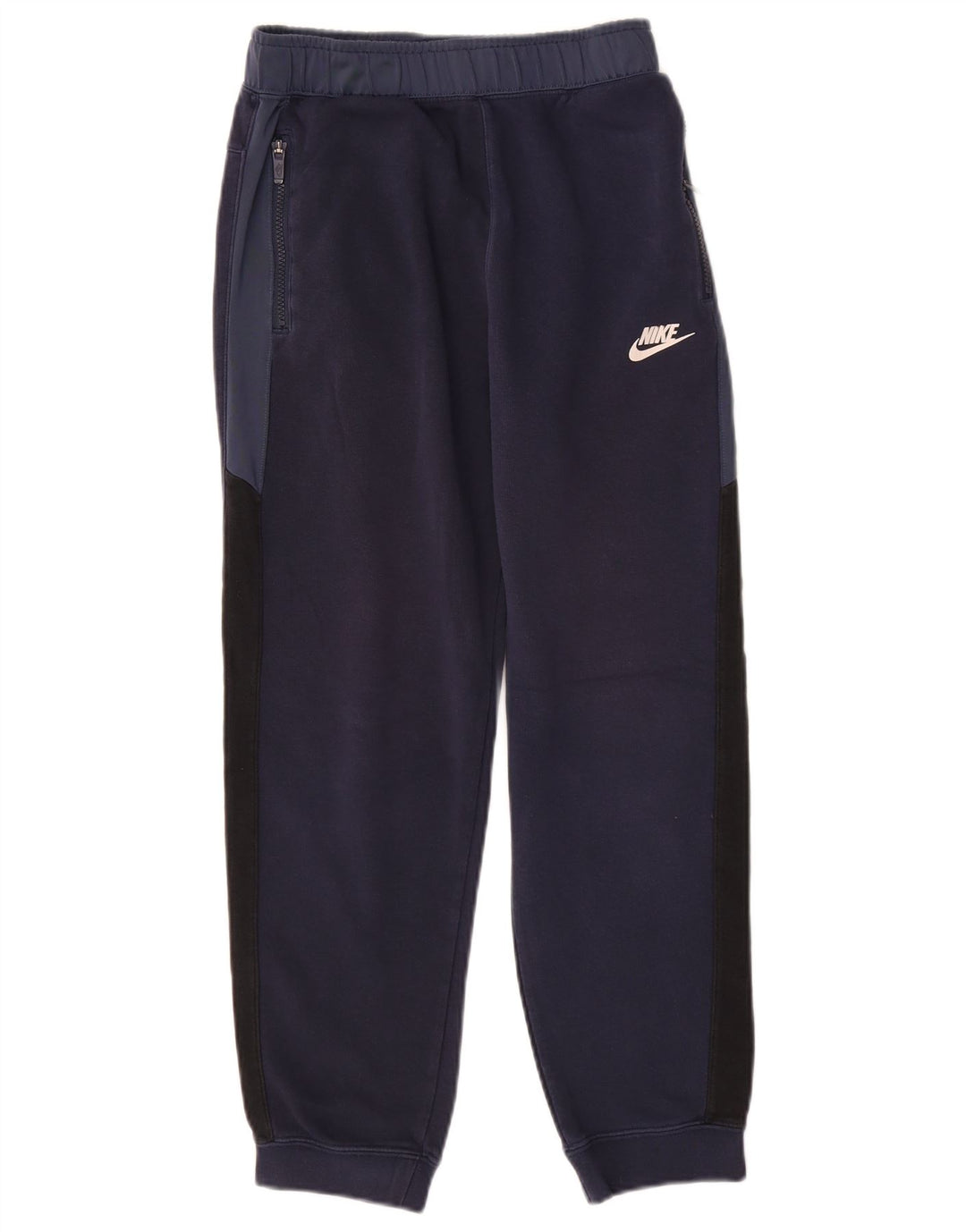 NIKE Pantaloni da tuta da ragazzo Joggers 13-14 anni XL Blu navy Colourblock