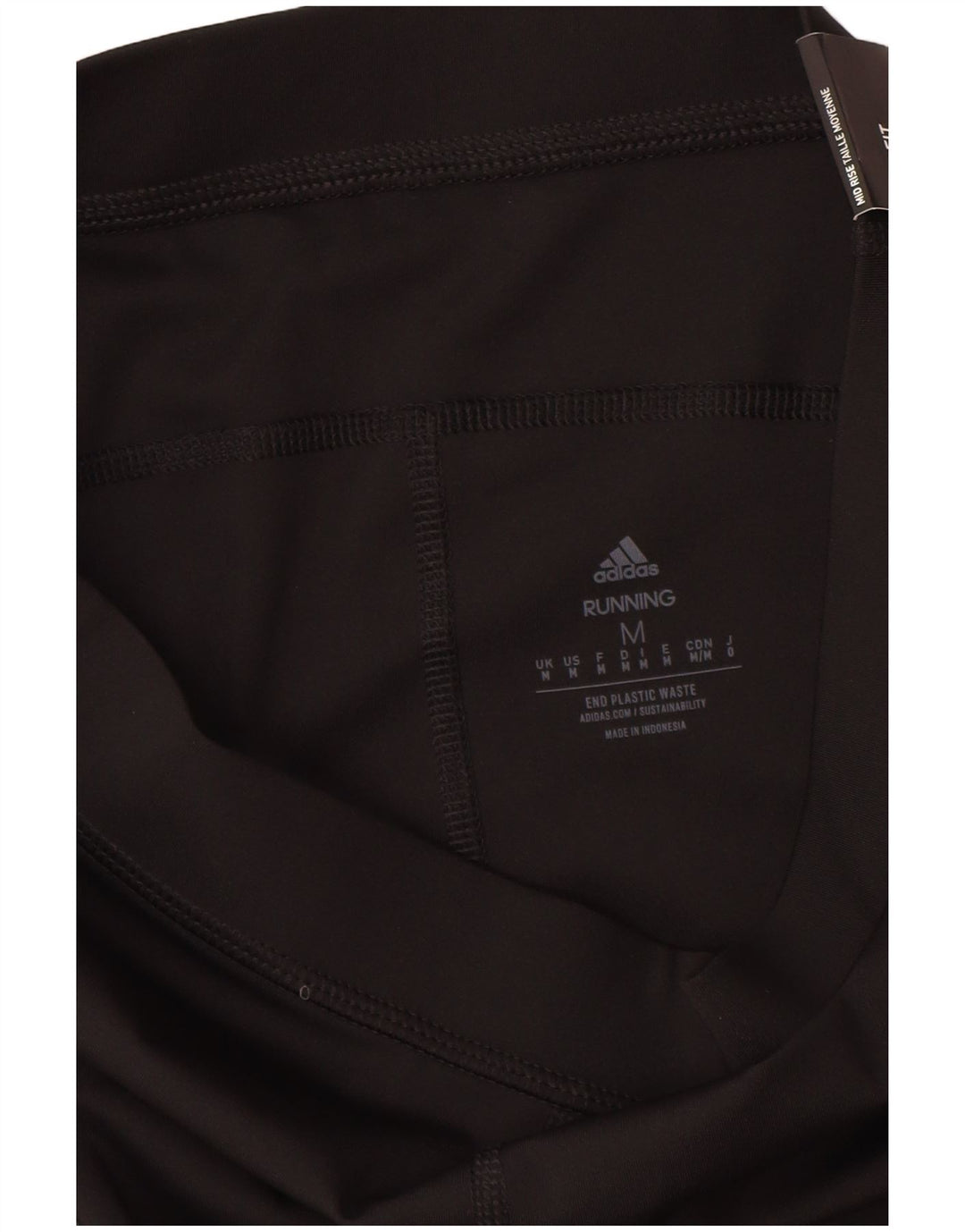 Leggings Adidas Aeroready da donna UK 12 medio nero poliestere
