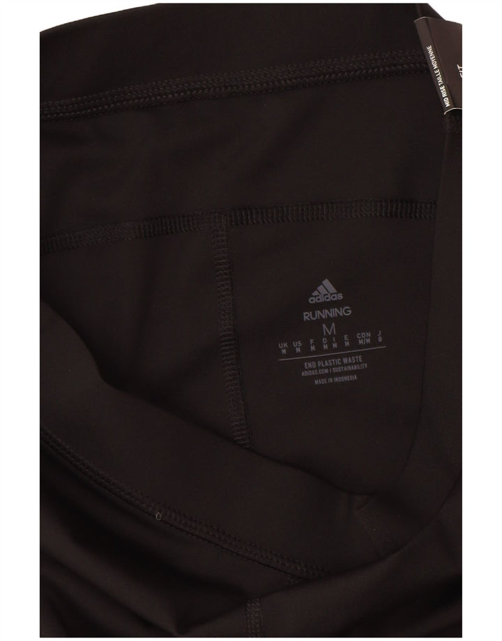 Leggings Adidas Aeroready da donna UK 12 medio nero poliestere