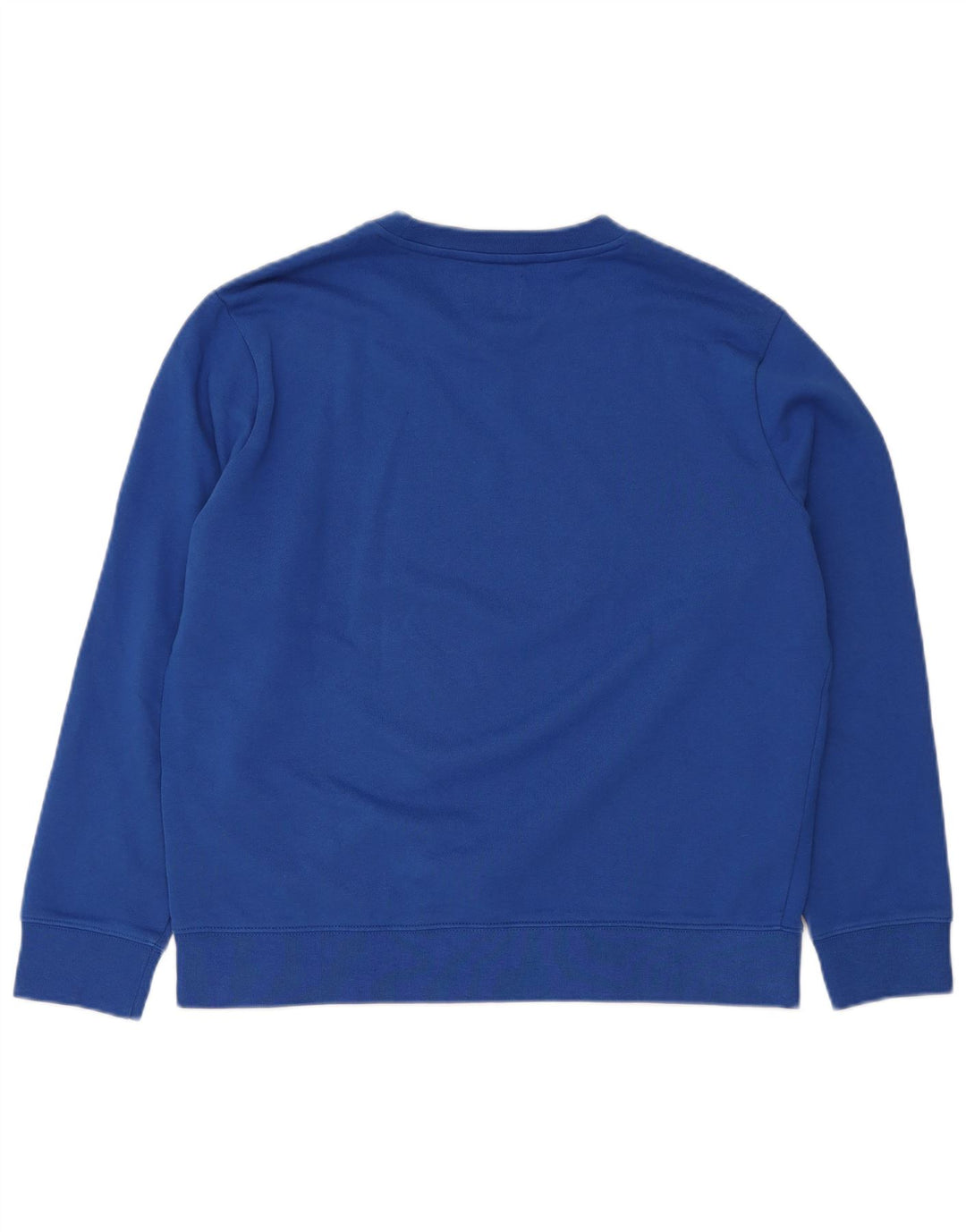 Felpa da uomo VINTAGE Maglione grande in cotone blu