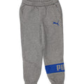 PUMA Boys Graphic Tracksuit Trousers Joggers 7-8 Years Small Grey Vintage Puma and Second-Hand Puma from Messina Hembry 