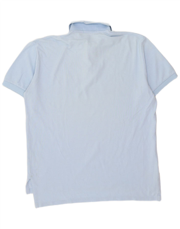 Polo Ralph Lauren da uomo in cotone blu medio