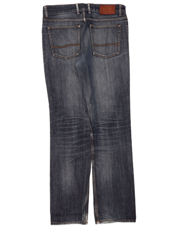 Jeans dritti da uomo Tommy Hilfiger W32 L34 cotone blu