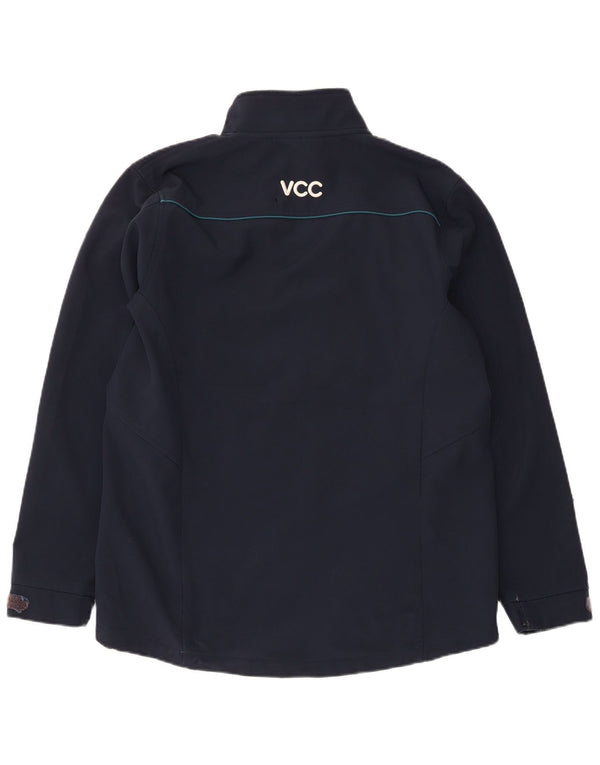 Giacca a vento grafica da uomo Champion UK 38 poliestere medio blu navy