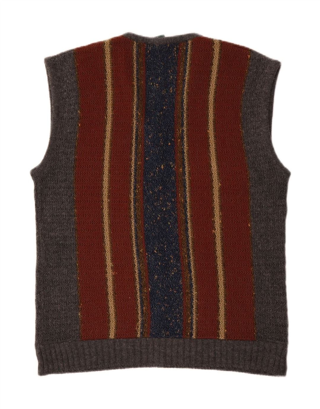 Canotta vintage da uomo IT 54 XL a righe multicolore