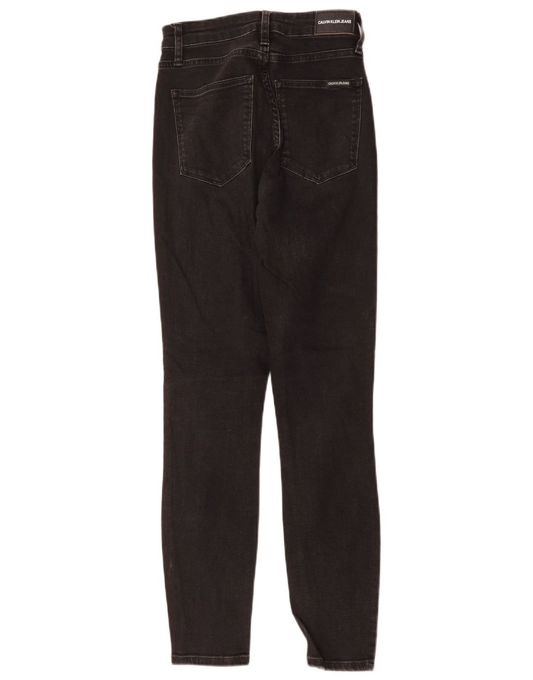 Jeans skinny da donna Calvin Klein W26 L30 cotone nero