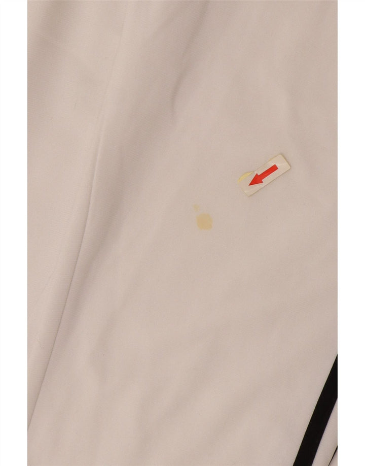 Pantaloni da tuta da uomo Adidas Joggers grandi bianchi in poliestere