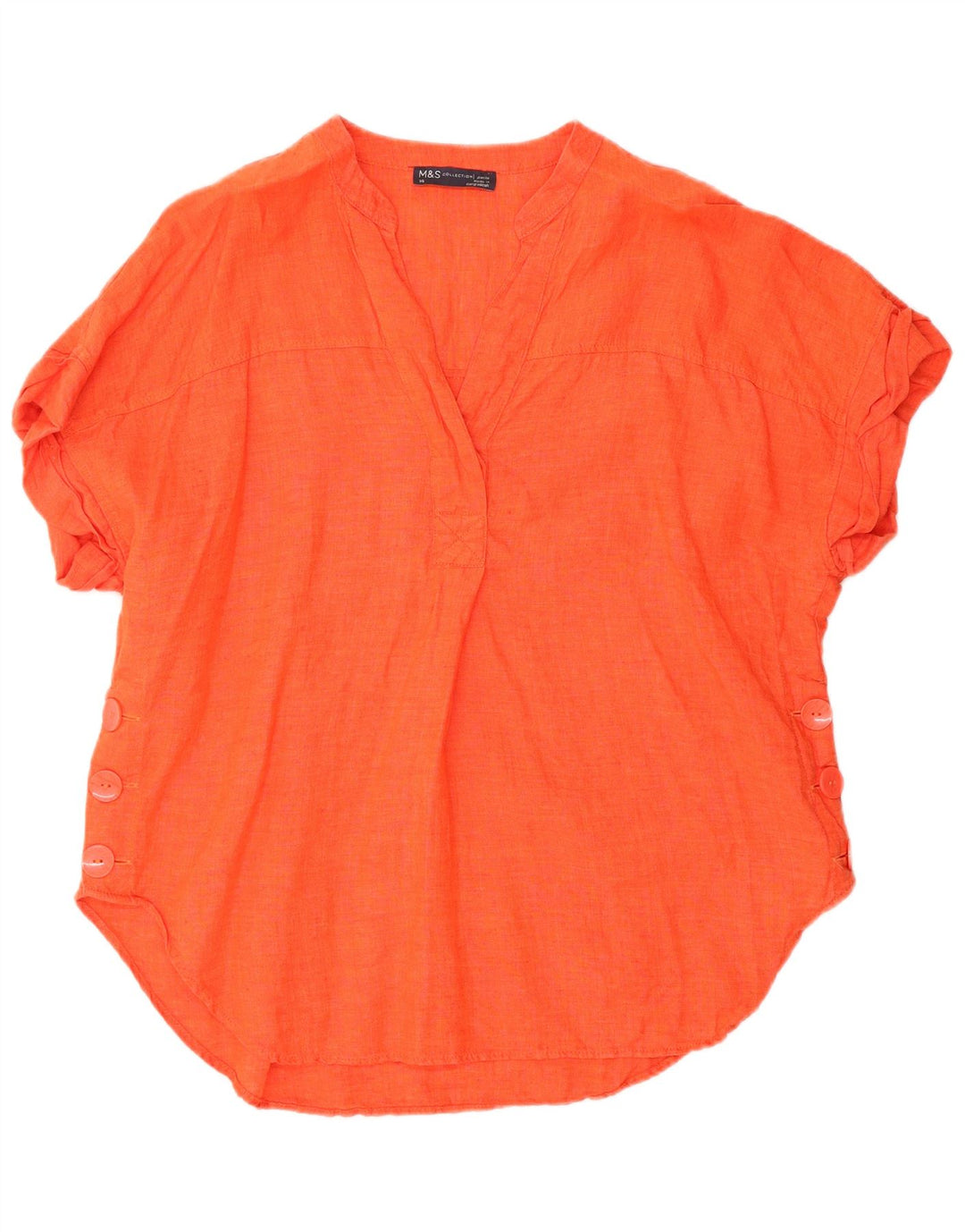 Camicetta da donna Marks & Spencer Top UK 14 Large Arancione