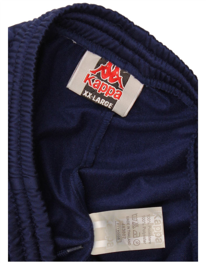 Pantaloni da tuta da uomo Kappa 2XL Poliestere blu navy