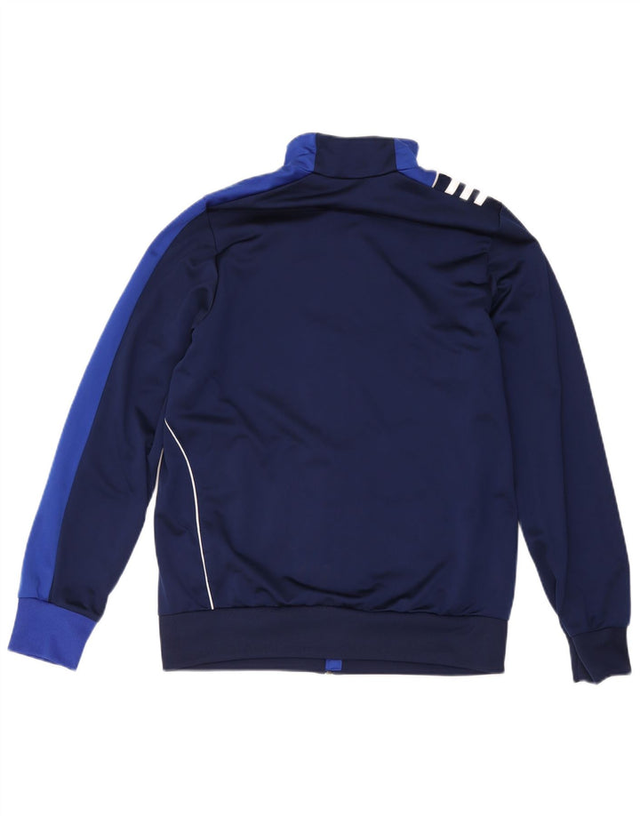 Giacca da tuta da ragazzo Adidas 15-16 anni Blu navy Colourblock