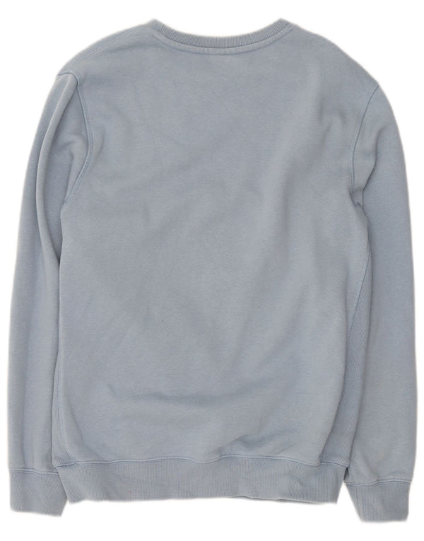 Felpa grafica da uomo Hurley in cotone blu medio