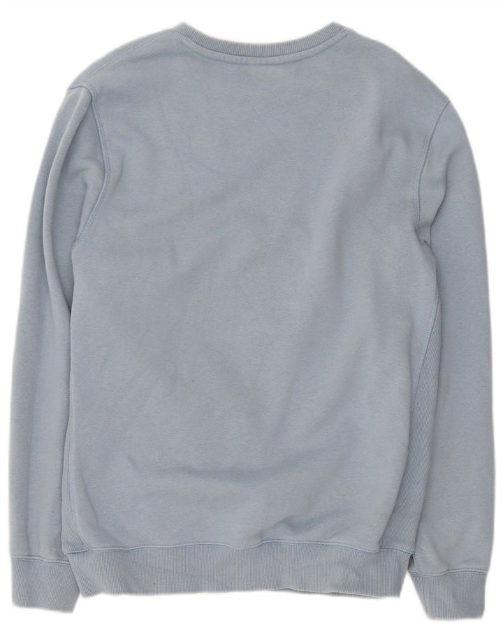 Felpa grafica da uomo Hurley in cotone blu medio