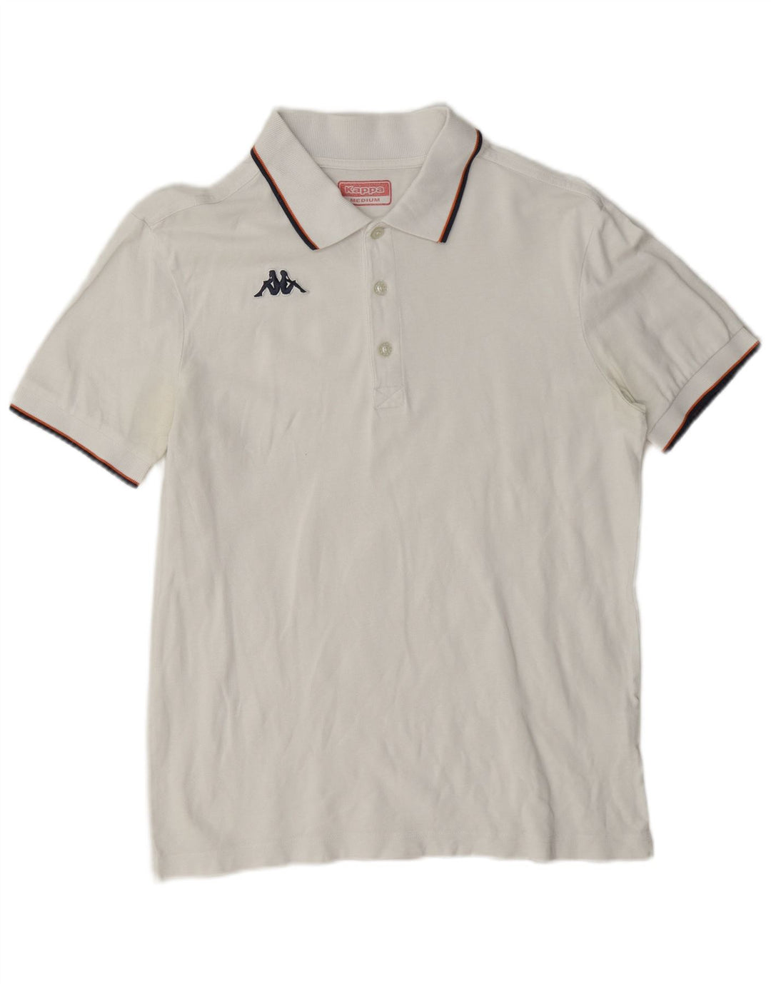 Kappa Uomo Medio Cotone Bianco