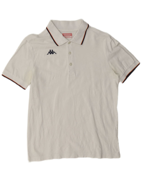 Kappa Uomo Medio Cotone Bianco