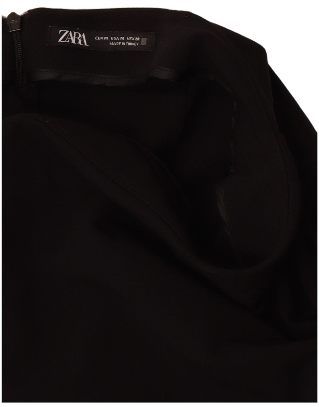 Minigonna Zara da donna media W30 nera