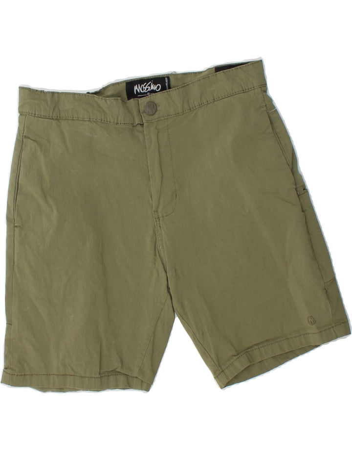 MOSSIMO Womens Chino Shorts W30 Medium Khaki Rayon Vintage Mossimo and Second-Hand Mossimo from Messina Hembry 