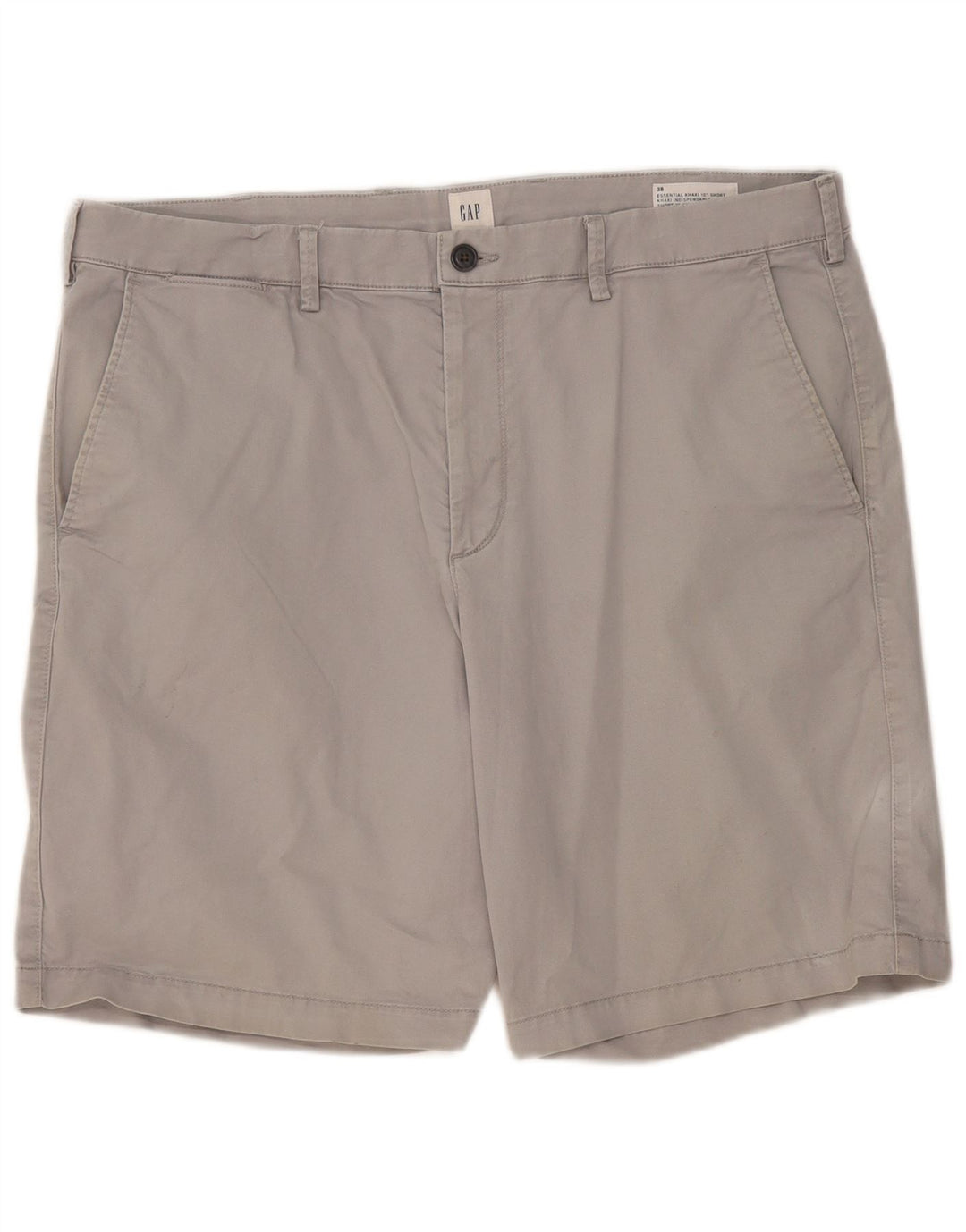Pantaloncini chino da uomo GAP W38 XL in cotone grigio