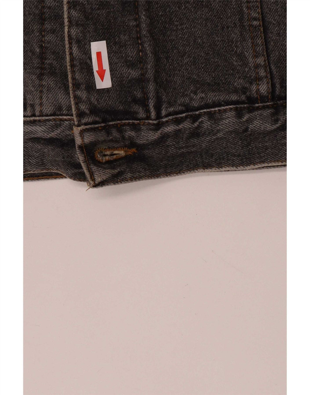 Casucci Giacca in denim da uomo UK 38 Cotone grigio medio