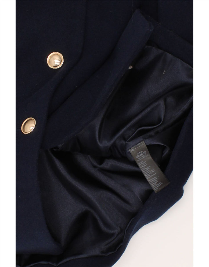 Cappotto per ragazze Monsoon 7-8 anni in poliestere blu navy