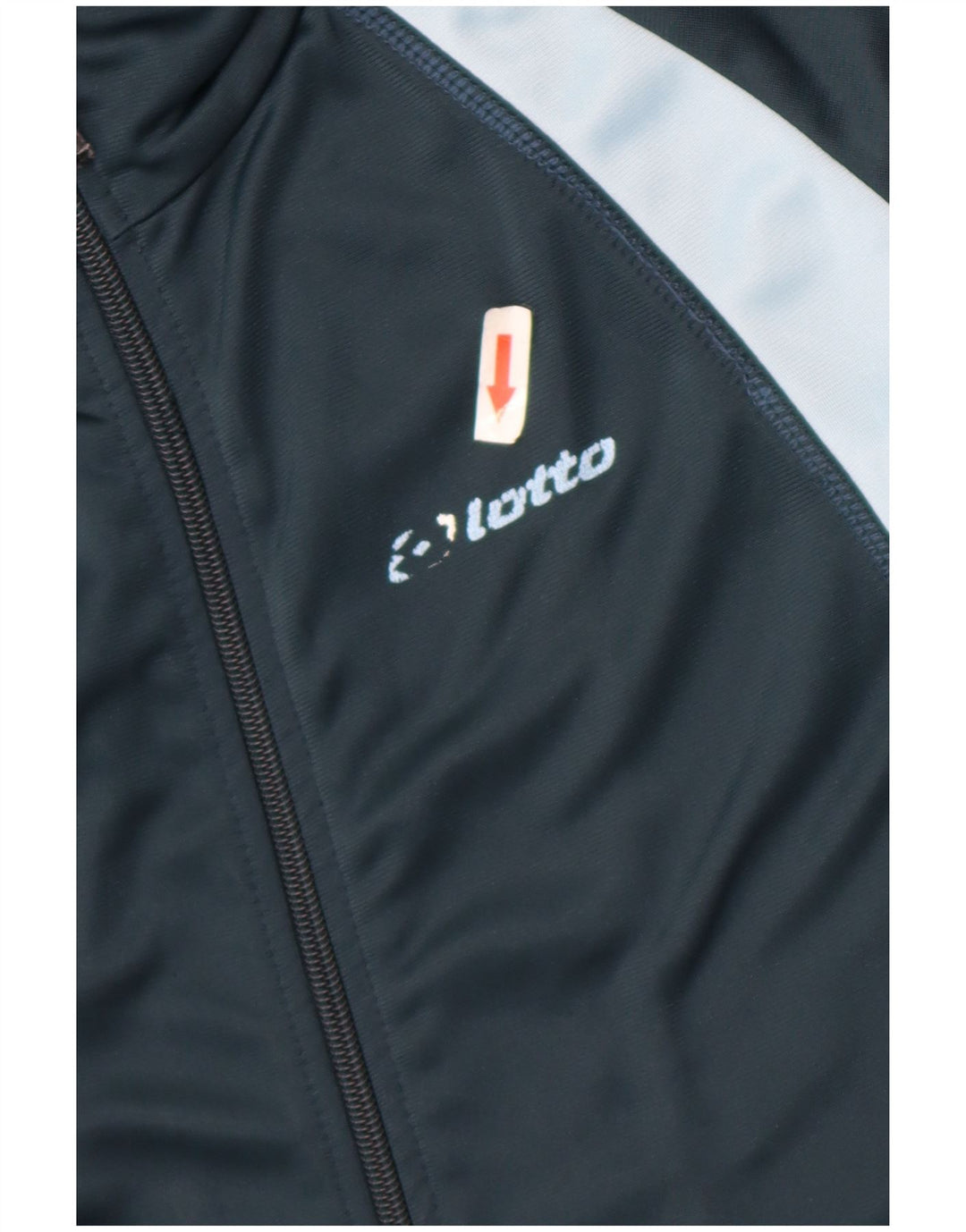 Tuta intera da uomo Lotto Large in poliestere color block blu navy