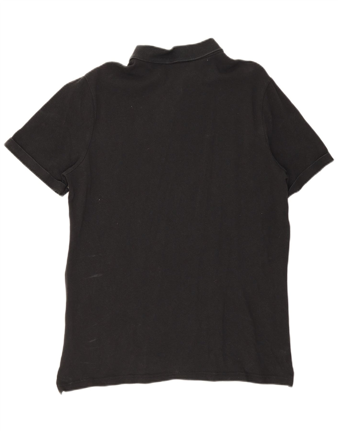 Polo Nike da uomo grande in cotone nero