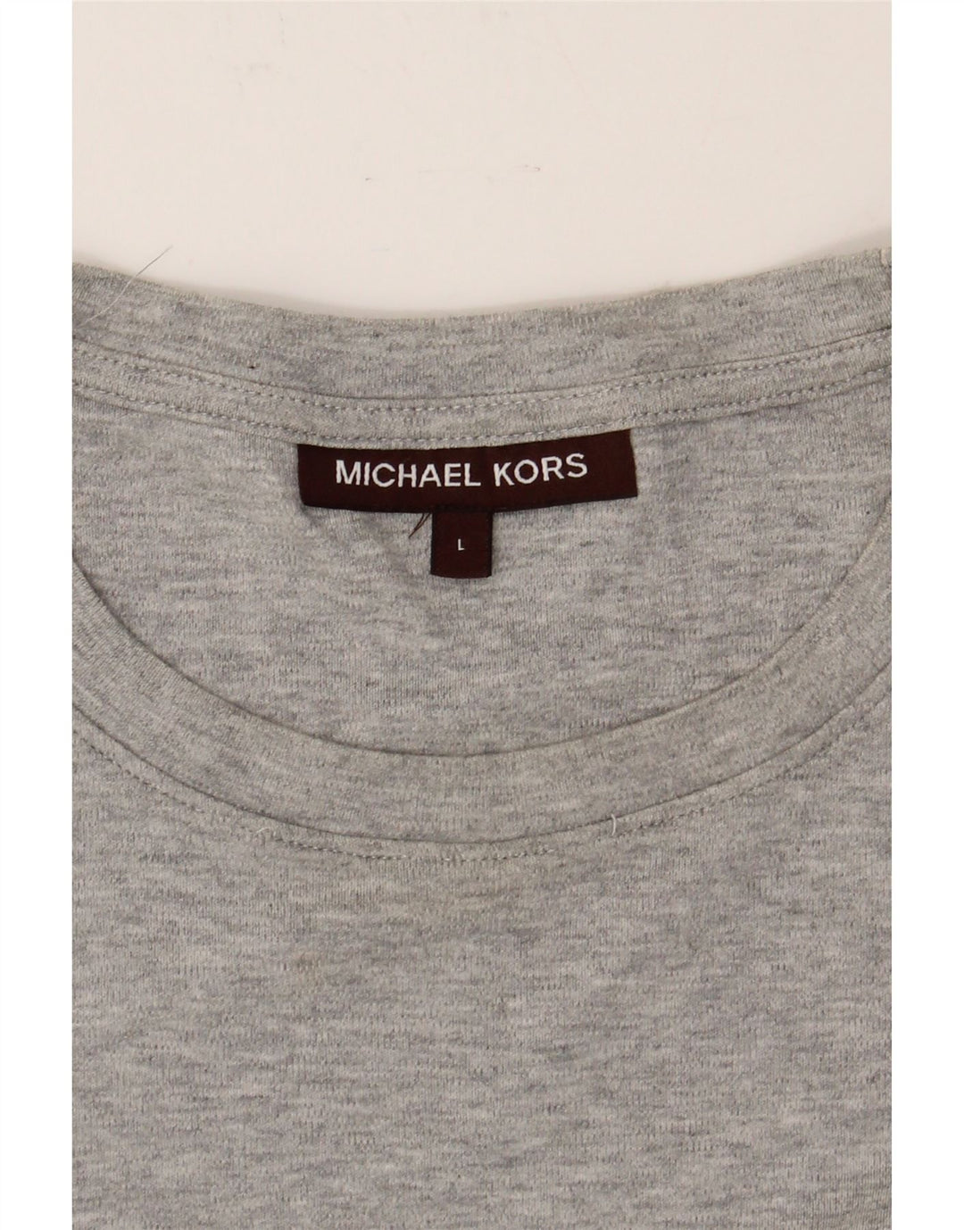 MICHAEL KORS Mens T-Shirt Top Large Grey Cotton Vintage Michael Kors and Second-Hand Michael Kors from Messina Hembry 