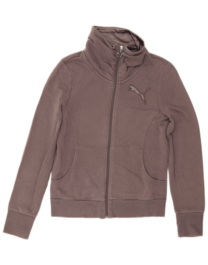 Giacca da tuta da donna Puma UK 10 Small Grigia