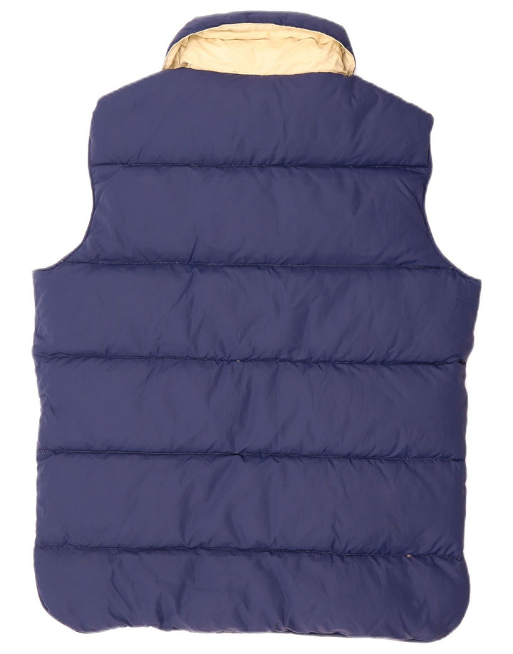 Gilet imbottito reversibile da uomo Dolomite UK 38 medio cotone blu navy