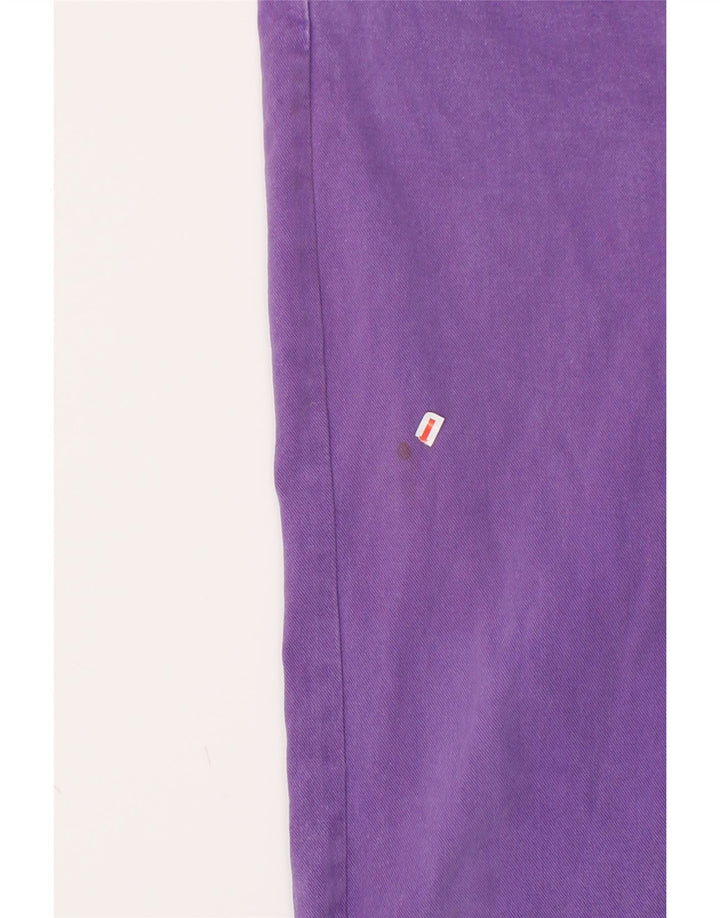 LEVI'S Womens Straight Jeans W27 L36 Purple Cotton Vintage Levi's and Second-Hand Levi's from Messina Hembry 